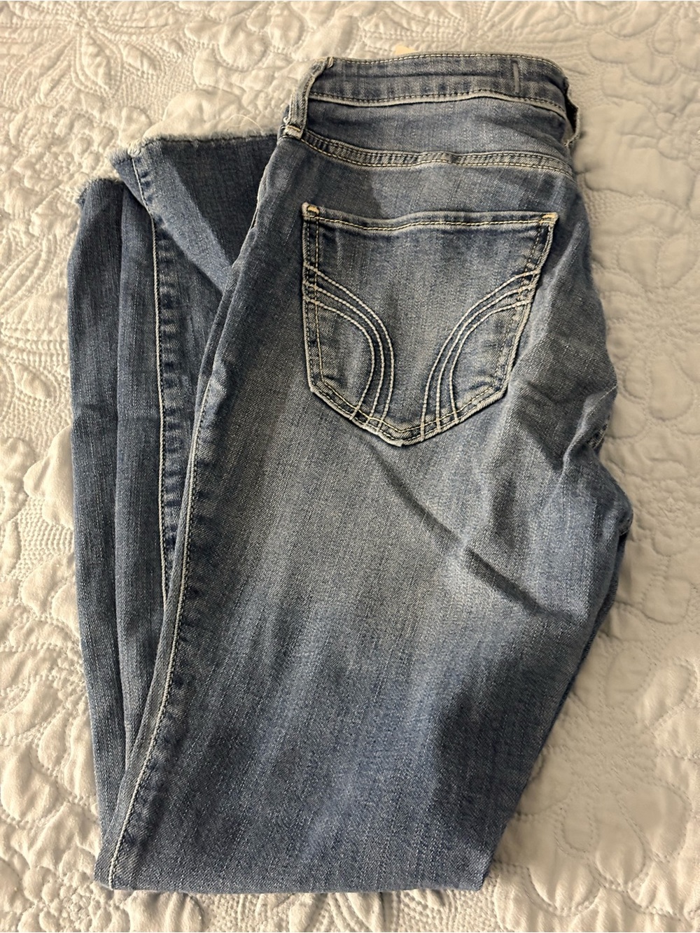 Hollister Women's Light Blue Skinny Jeans